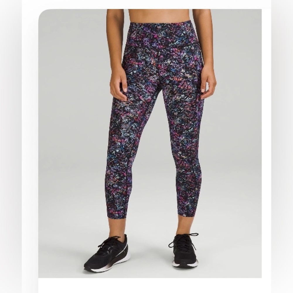 lululemon athletica Women's High-Rise Multi-Color Printed Leggings
